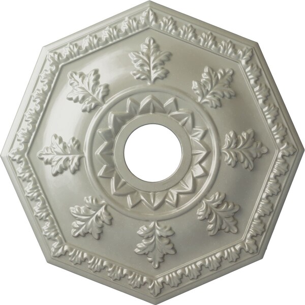 Ekena Millwork Nottingham Ceiling Medallion (Fits Canopies up to 4 5/8"), 18"OD x 3 1/2"ID x 1 1/2"P, Flash Copper CM18NTFCS - main